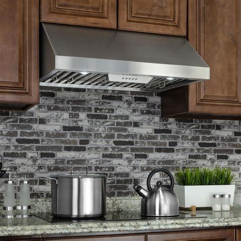 stainless steel range hood under cabinet|best 30 inch under cabinet range hood.